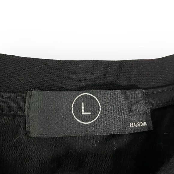 Paint Splatter T Shirt in Black - Picture 5 of 12